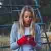 Red EasyFit FingerTip Gloves