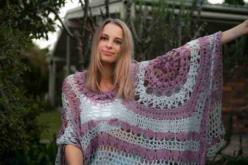 Desert Dreams Poncho Crochet Pattern Desert Dreams Poncho Crochet Pattern
