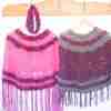 Pineapple Poncho Crochet Pattern – Pink & Purple versions on coat hangers with Market Headband Pineapple Poncho Crochet Pattern - Pink & Purple versions on coat hangers with Market Headband