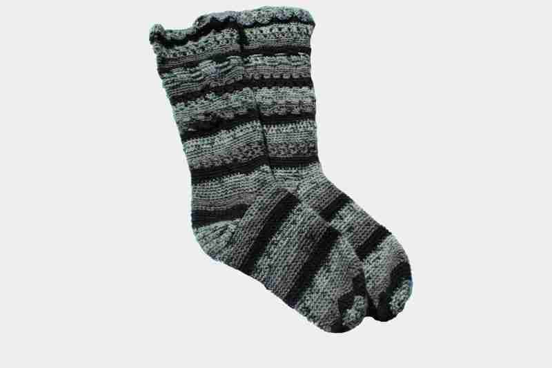Silent Film version of Ladies’ Sampler Socks Crochet Pattern Silent Film version of Ladies' Sampler Socks Crochet Pattern