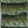 Ladies’ Sampler Socks in Topieary – flat lay of the sampler section Ladies' Sampler Socks in Topieary - flat lay of the sampler section
