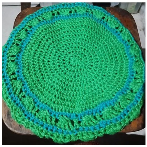 Brindy Beret - Ilse's version - view from the top